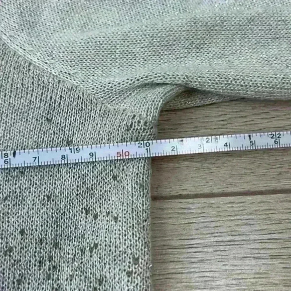 Apt. 9 Sparkly Long Scoop Neck Sweater Size M - Picture 8 of 8